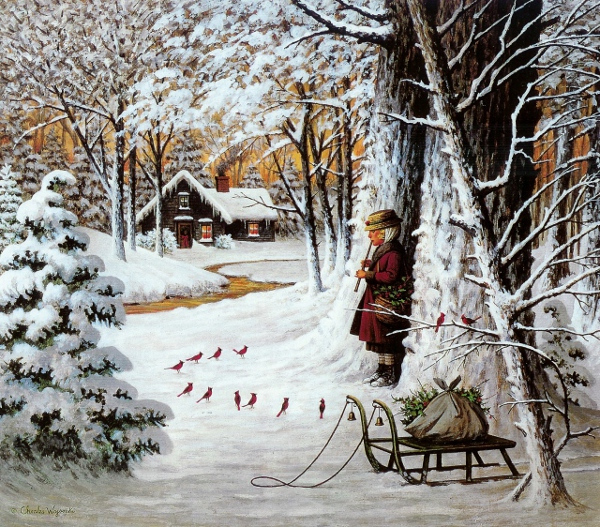 peinture de Charles Wysocki