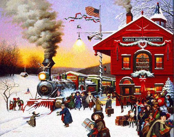 peinture de Charles Wysocki