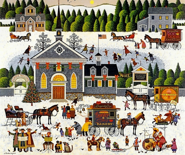 peinture de Charles Wysocki