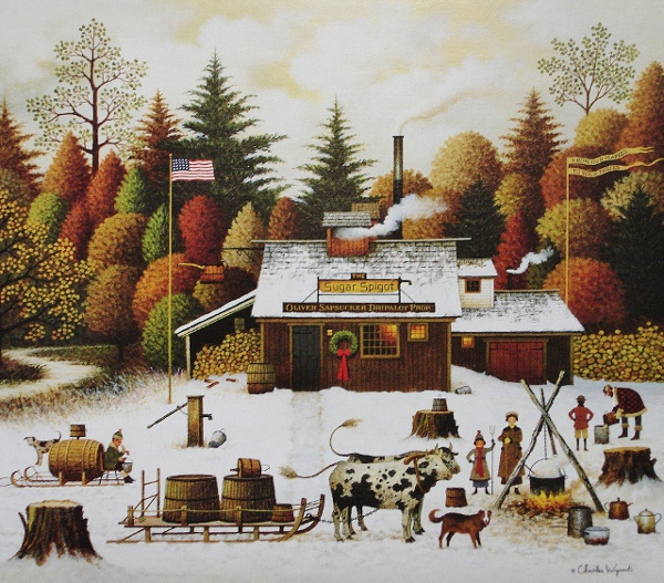 peinture de Charles Wysocki