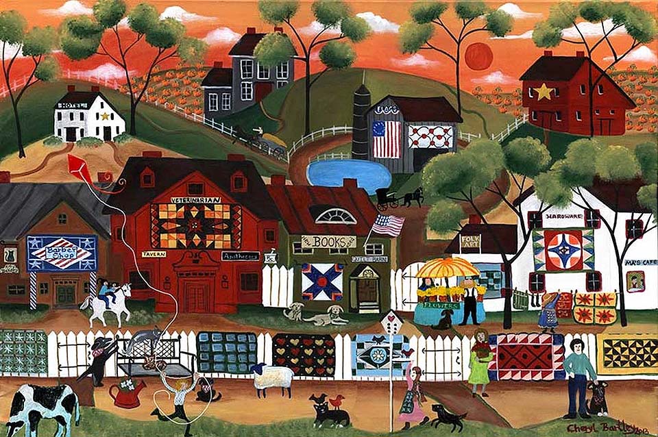 Sunrise Quilters Pumpkin Village