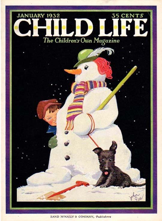 1932-01 Bonhomme de neige