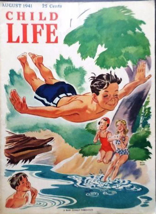 1941-08 Le plongeon