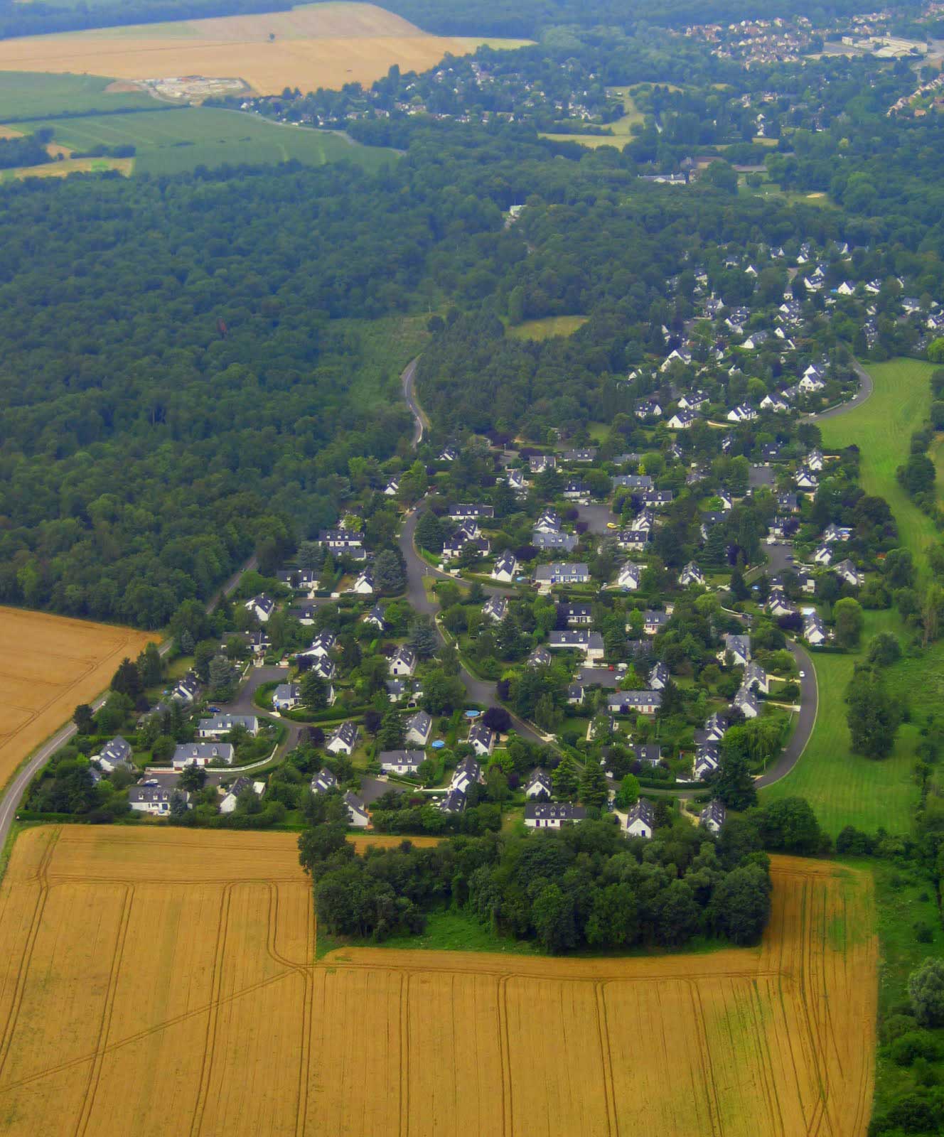 Le Clos de la Vigne se trouve sur les anciennes terres du chteau de Grande Romaine