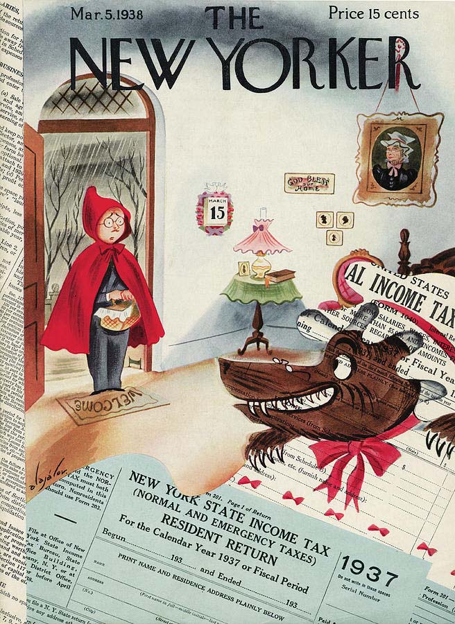 1938-03-05 Le chaperon rouge paie ses impôts