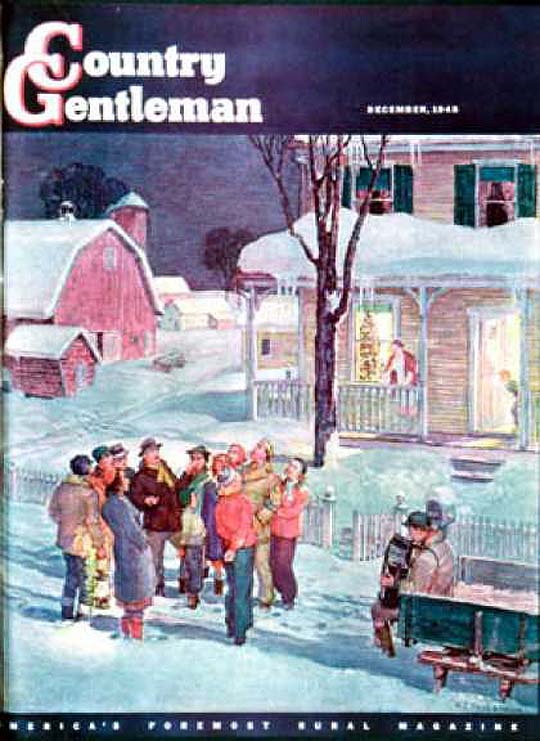 1945-12 Chanteurs de Noël