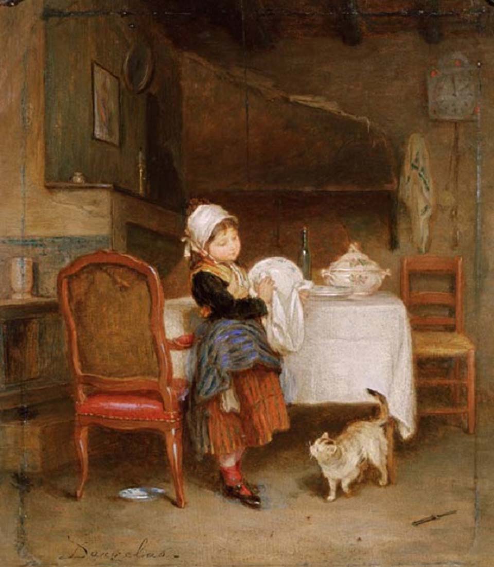 Essuyer la vaisselle