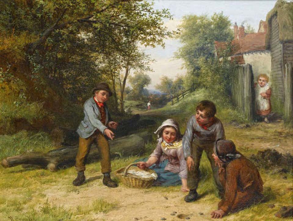 Jouer aux pierres