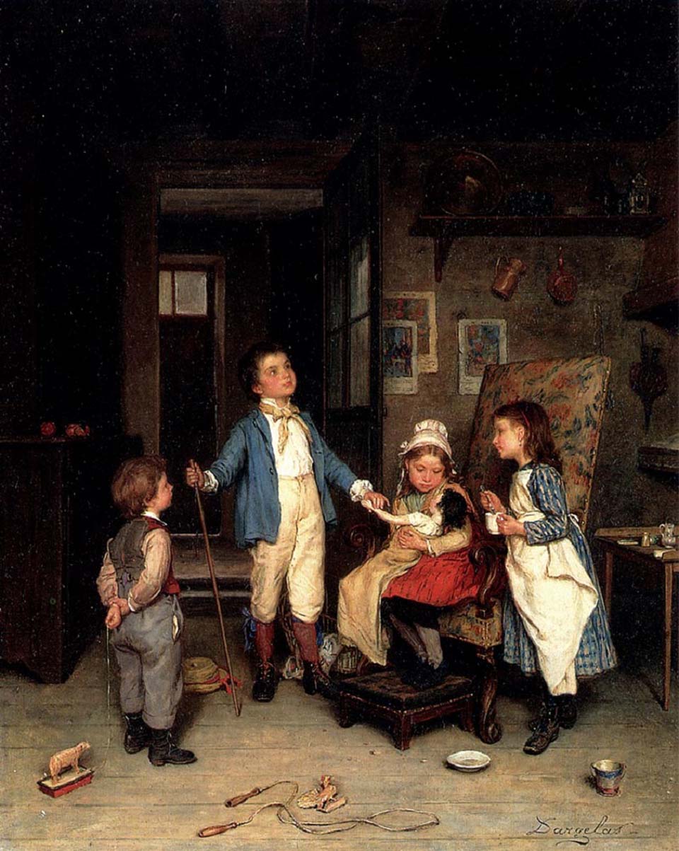 La visite du docteur