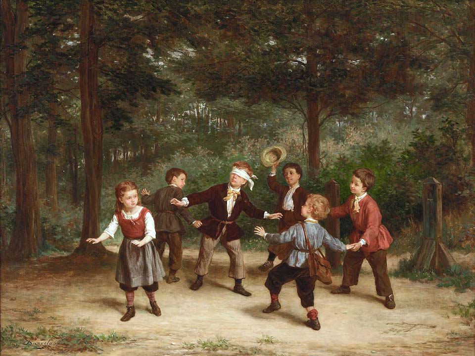 Les yeux bandés