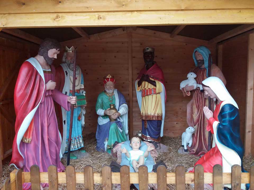 La crèche de l'église d'Ozoir-la-Ferrière