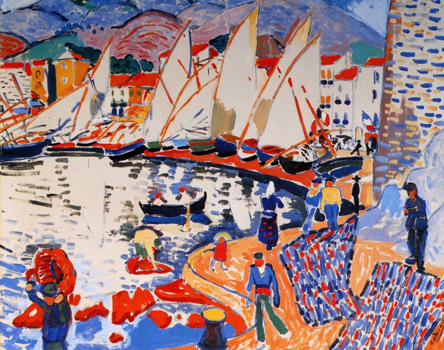 André Derain - Le séchage des voiles