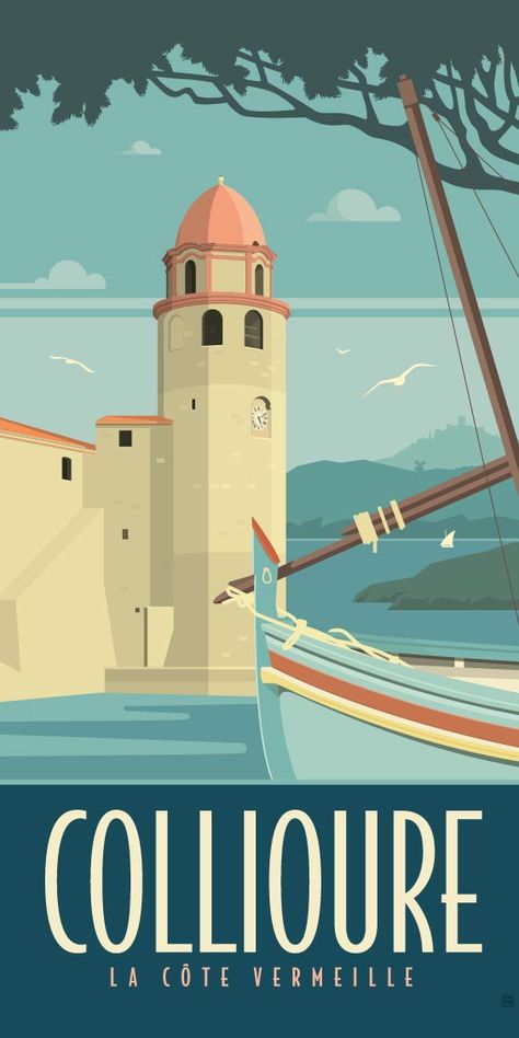 Affiche Collioure