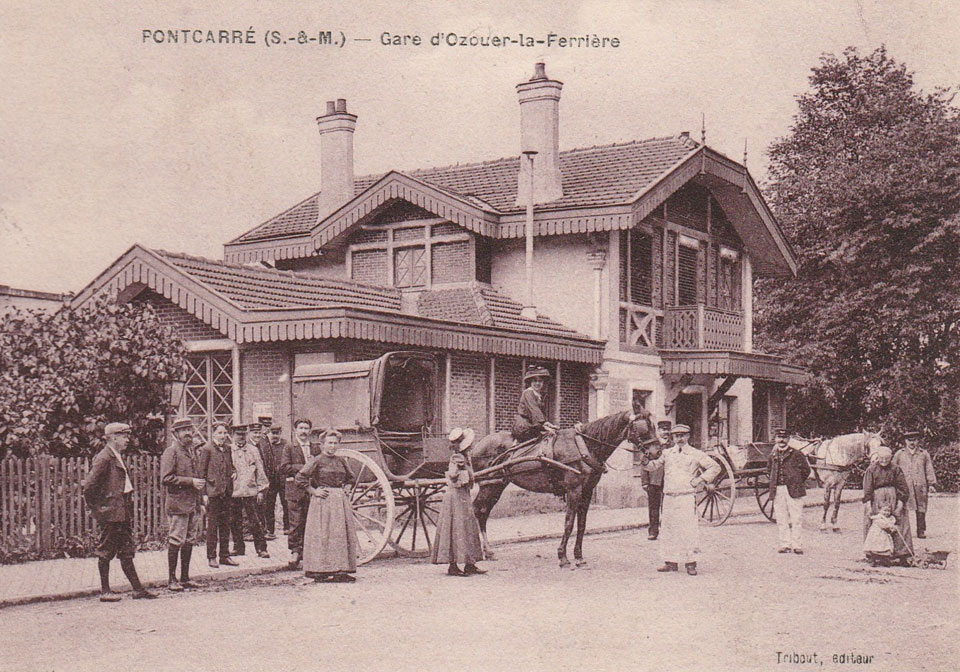 ancienne gare d'Ozoir-la-Ferrire