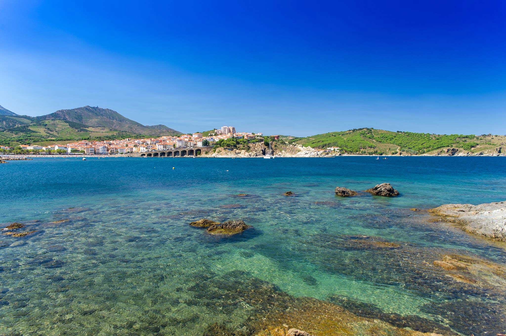 Vue sur Banyuls-sur-Mer