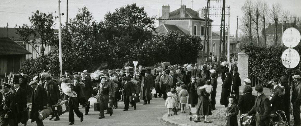 l'arrive au camp de Pithiviers mai 1941