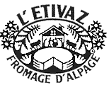 ( logo du fromage l'tivaz )