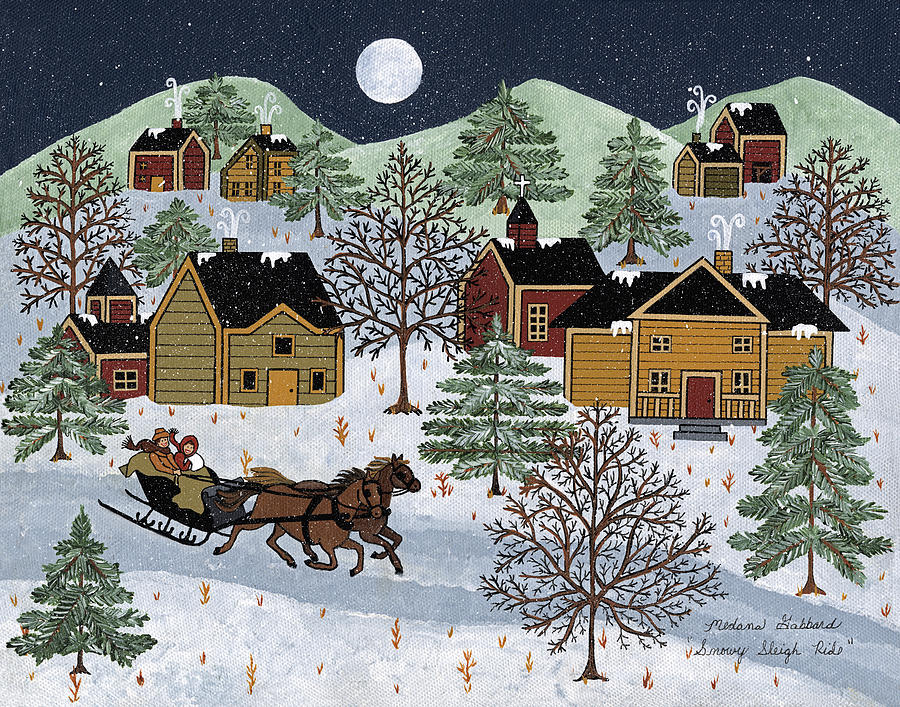 Snowy Sleigh Ride