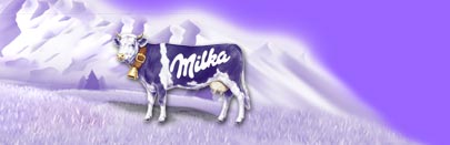 ( la vache Milka )