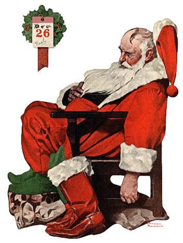 Christmas by Norman Rockwell