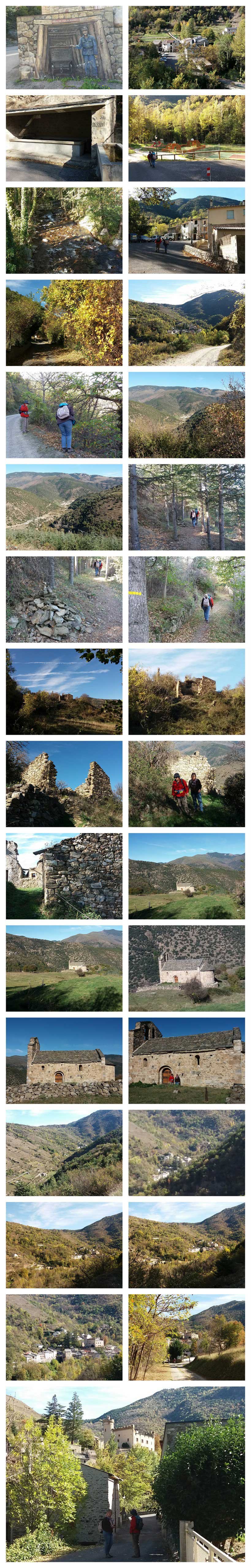 Fernande et Pascale montent à la chapelle de Nyer