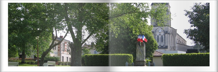 Place de Pissos au 14 juillet