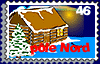 ( timbre du Père Noël depuis le Pôle Nord )