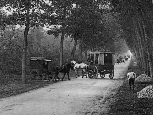Lsigny Foire de la Monthty - L'arrive  Monthty