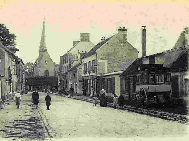 Lsigny La rue de la Croix