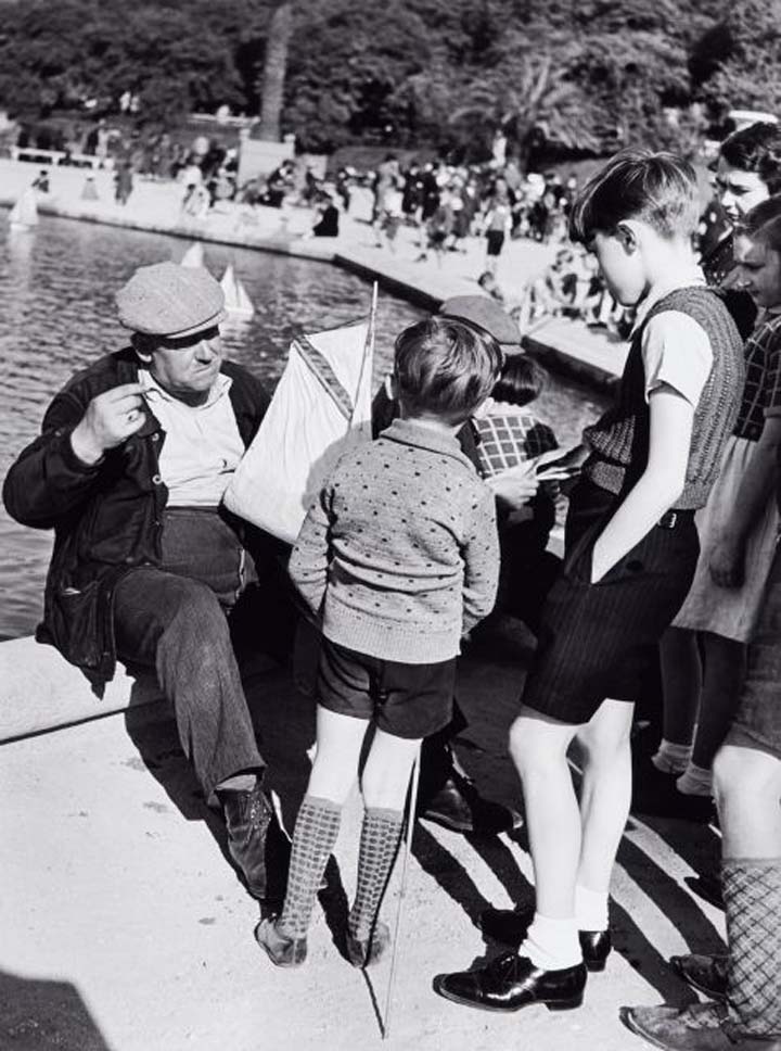 Jardin du Luxembourg Leçon de navigation 1936