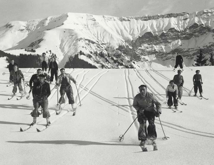 Megève Sur les pistes 1938