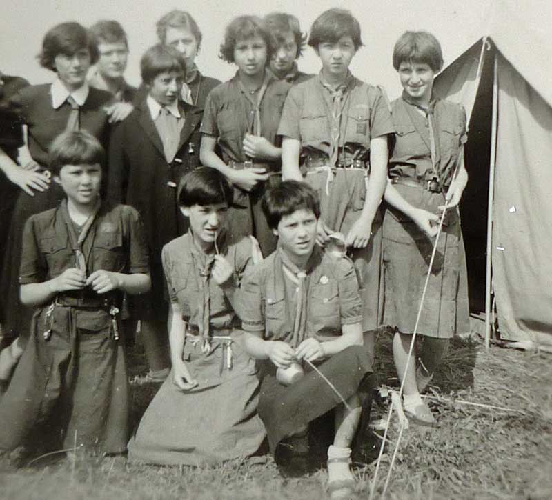 camp de Savoyeux 1956 - rencontres du 4 me Top