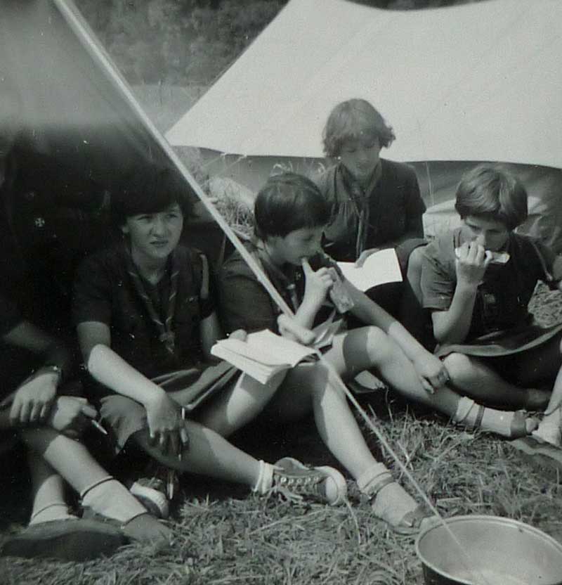 camp de Savoyeux 1956 - rencontres du 4 me Top