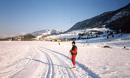 ( Mamytane au ski de fond )