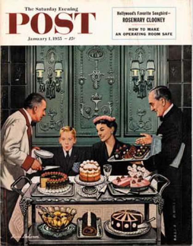 1955-01-01 Dessert Cart