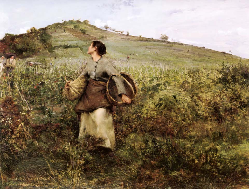 At harvest time