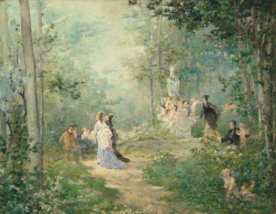 In spring