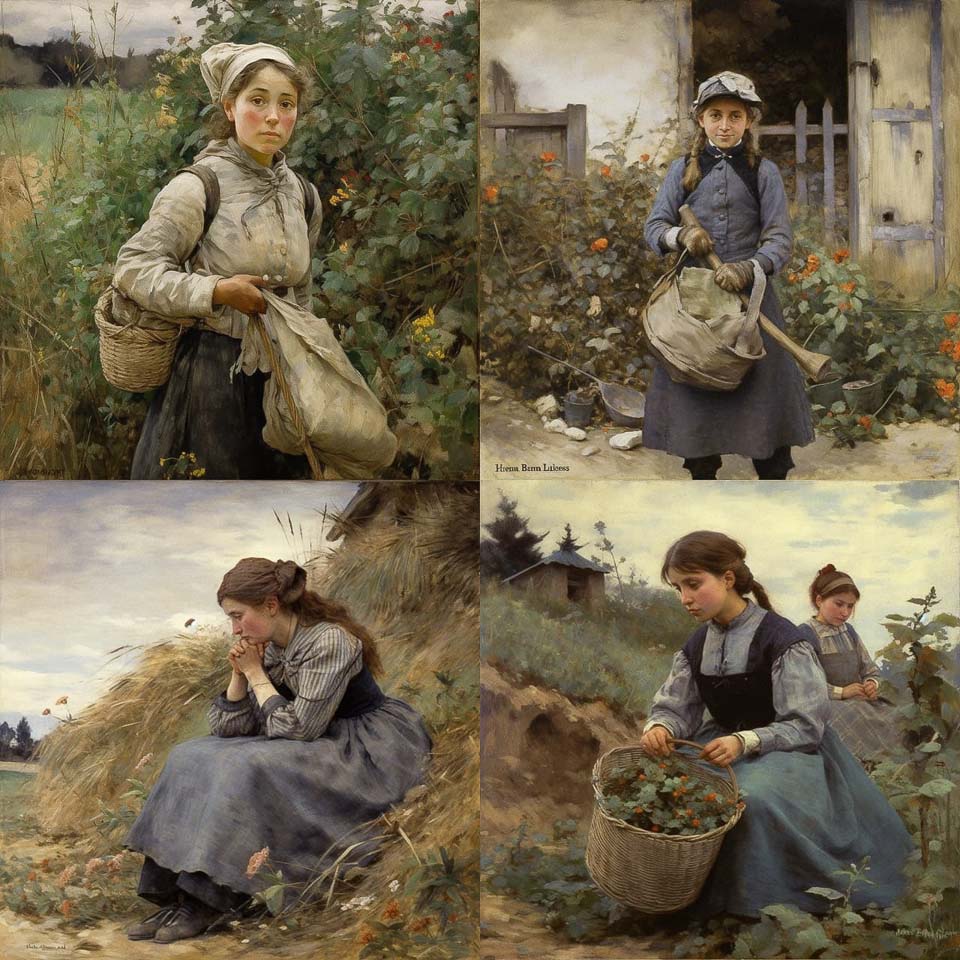 aieasypic style painter Jules Bastien-Lepage - 3