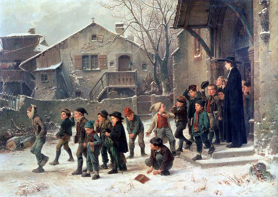 Après la classe - 1859