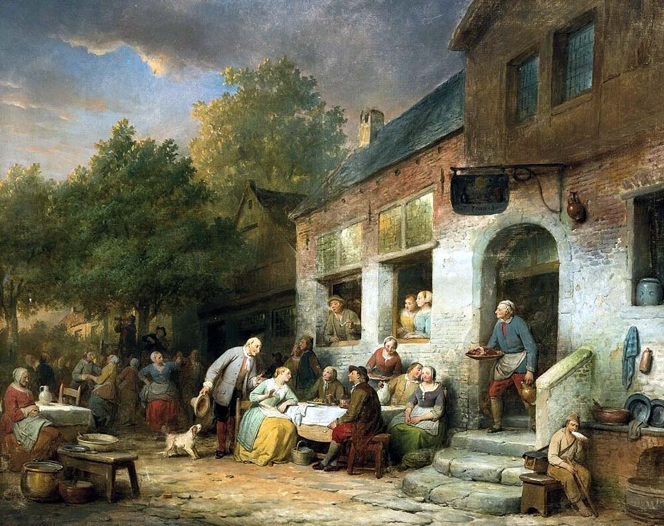 Feast at the tavern