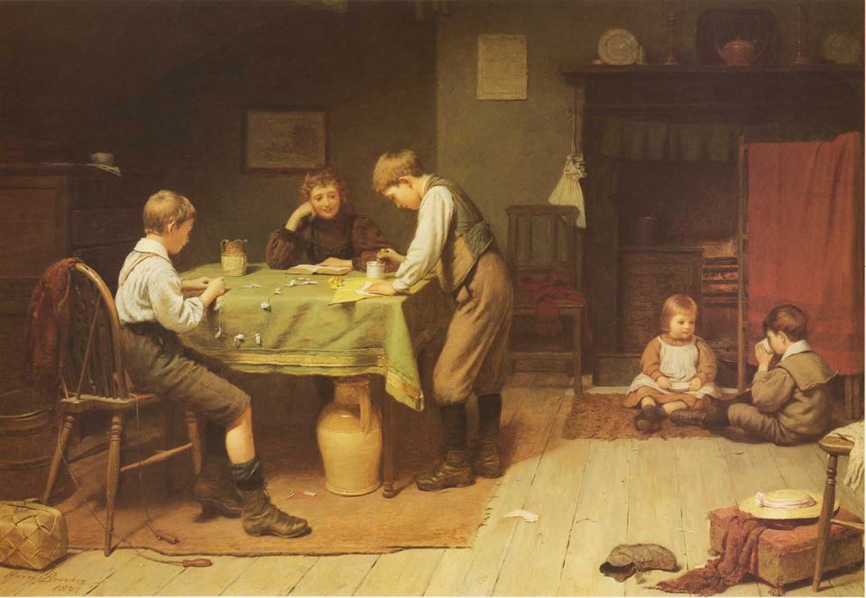 The young kitemakers