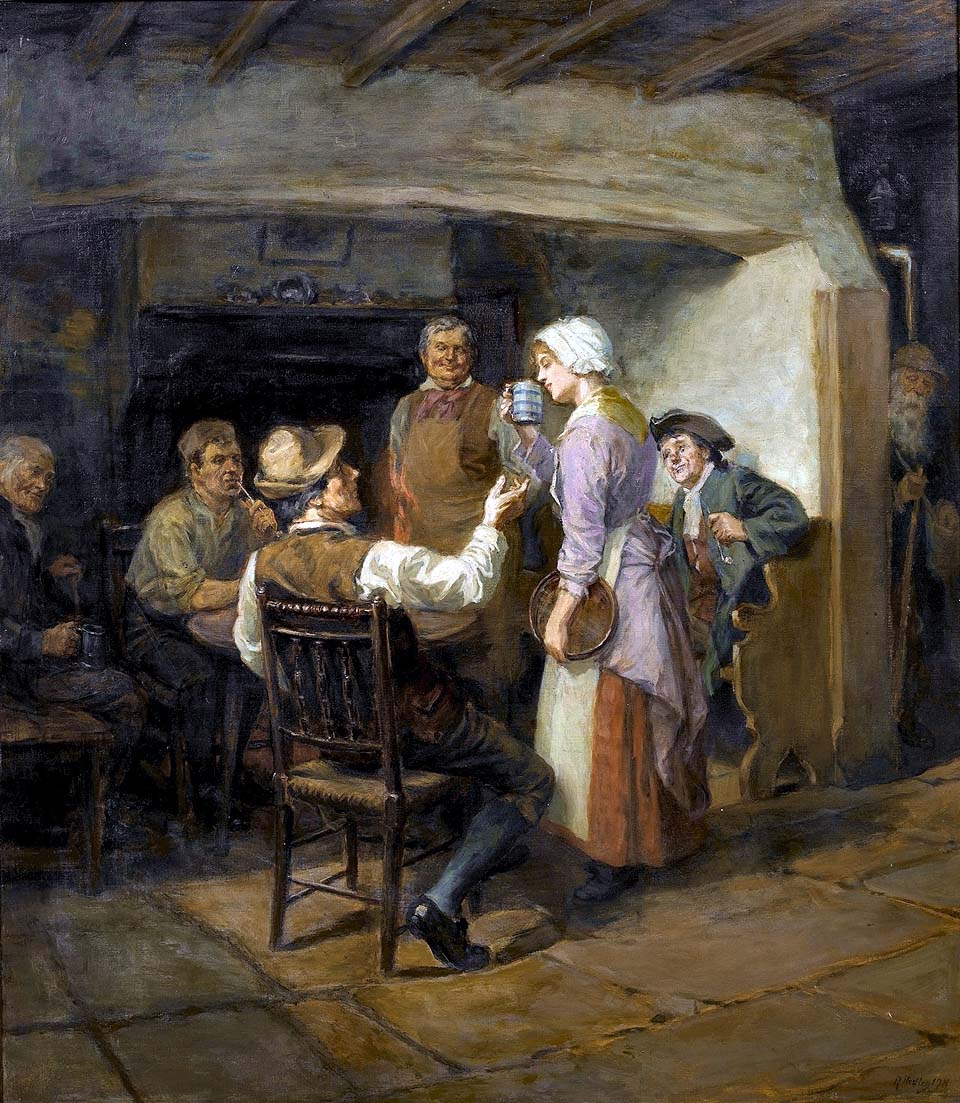 In the tavern