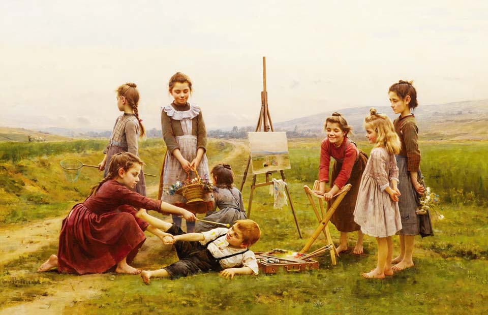 The young artists