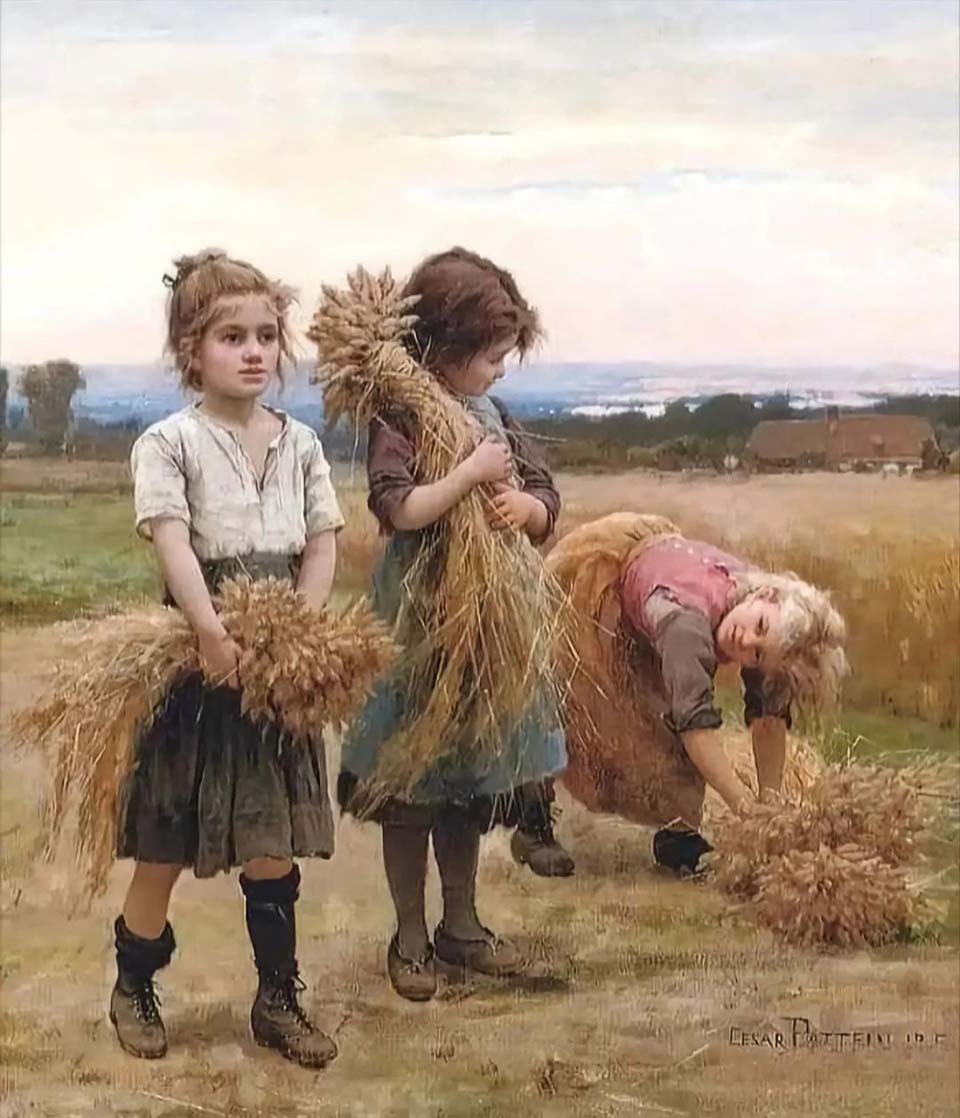 The young harvesters - detail