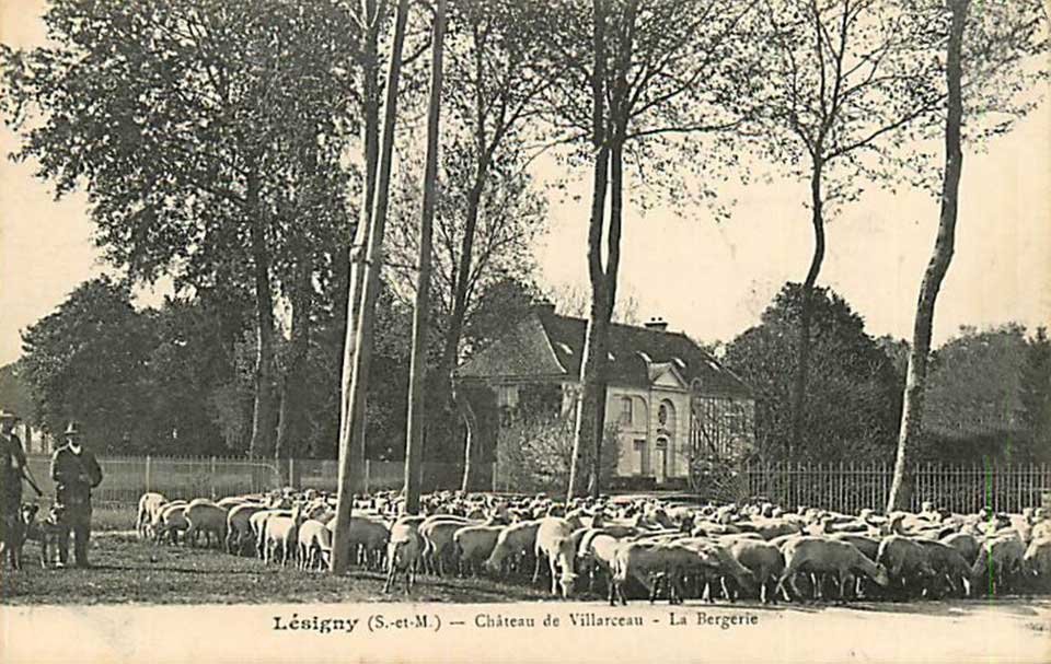 Lésigny Château de Villarceau La Bergerie en 1930
