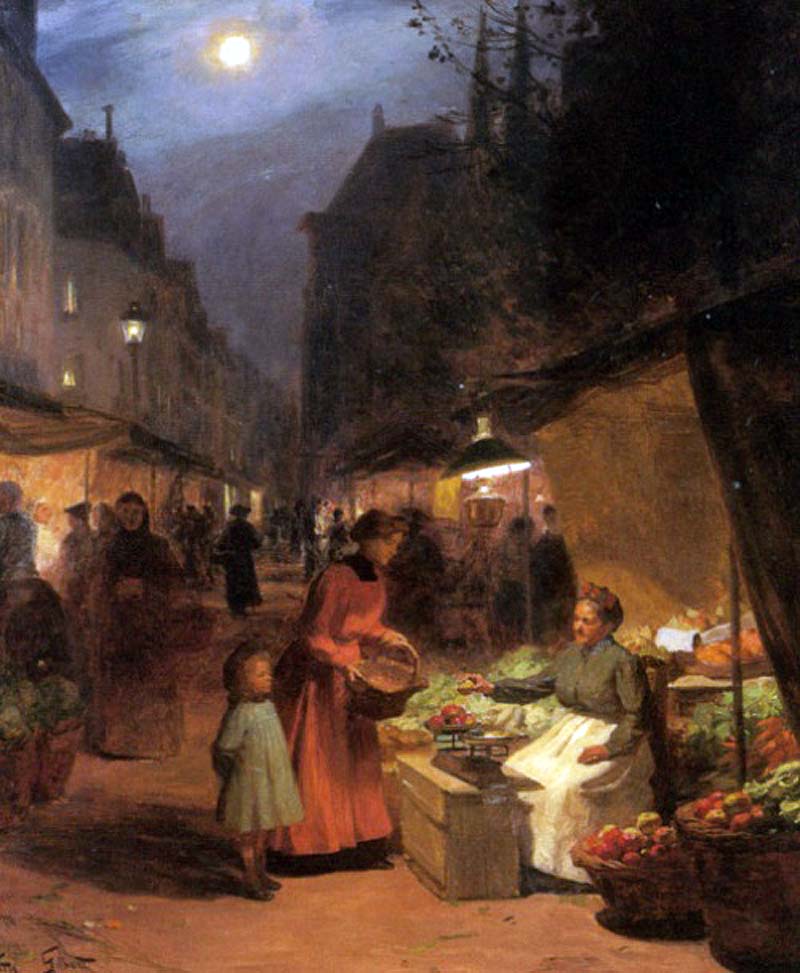 The fruit seller