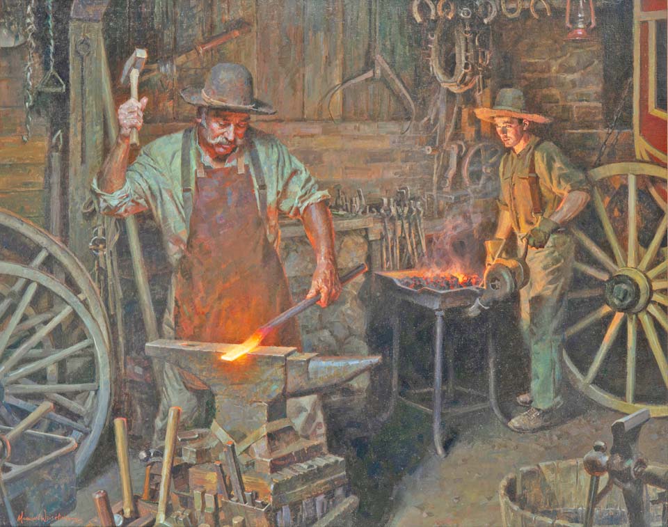 The blacksmith's apprentice - 1879