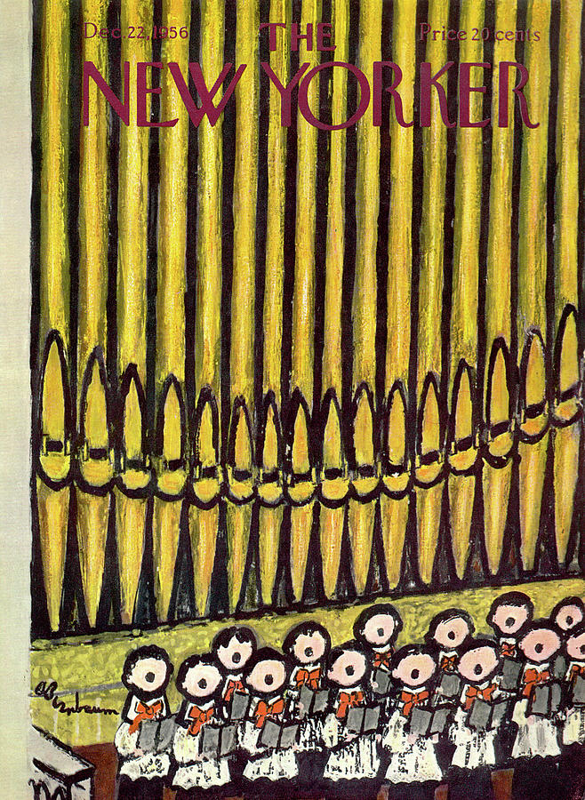 1956-12-22 Chœur d'enfants devant les orgues