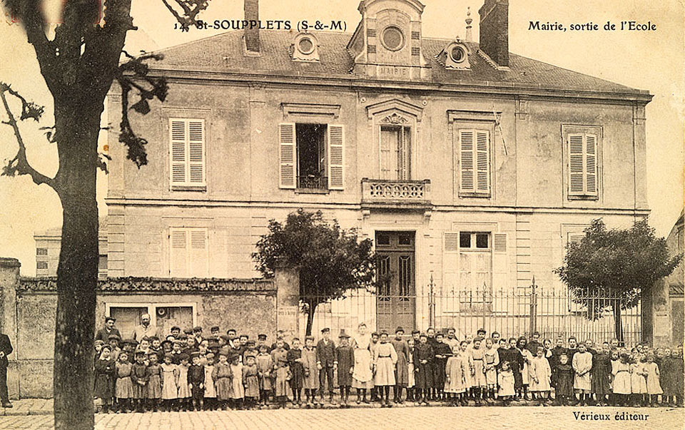 Mairie, Ecole de Saint-Soupplets