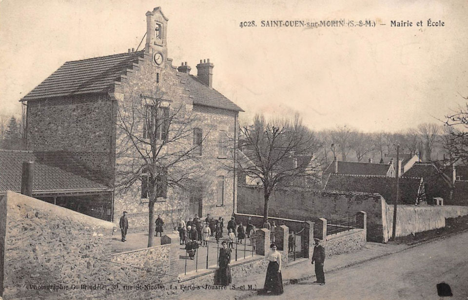 Mairie et école de Saint-Ouen-sur-Morin